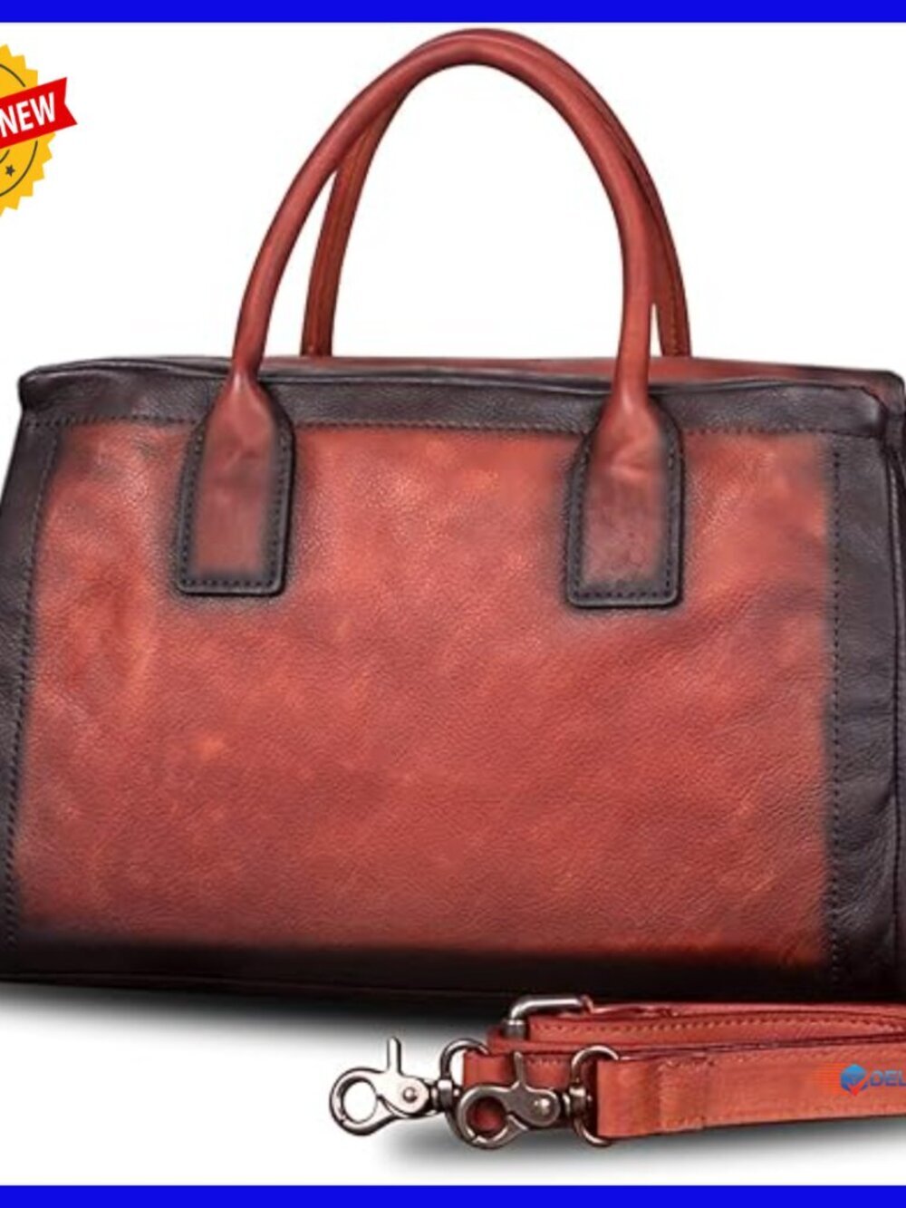 Genuine Leather Satchel Hobo Bag Crossbody Top Handle Large Purse